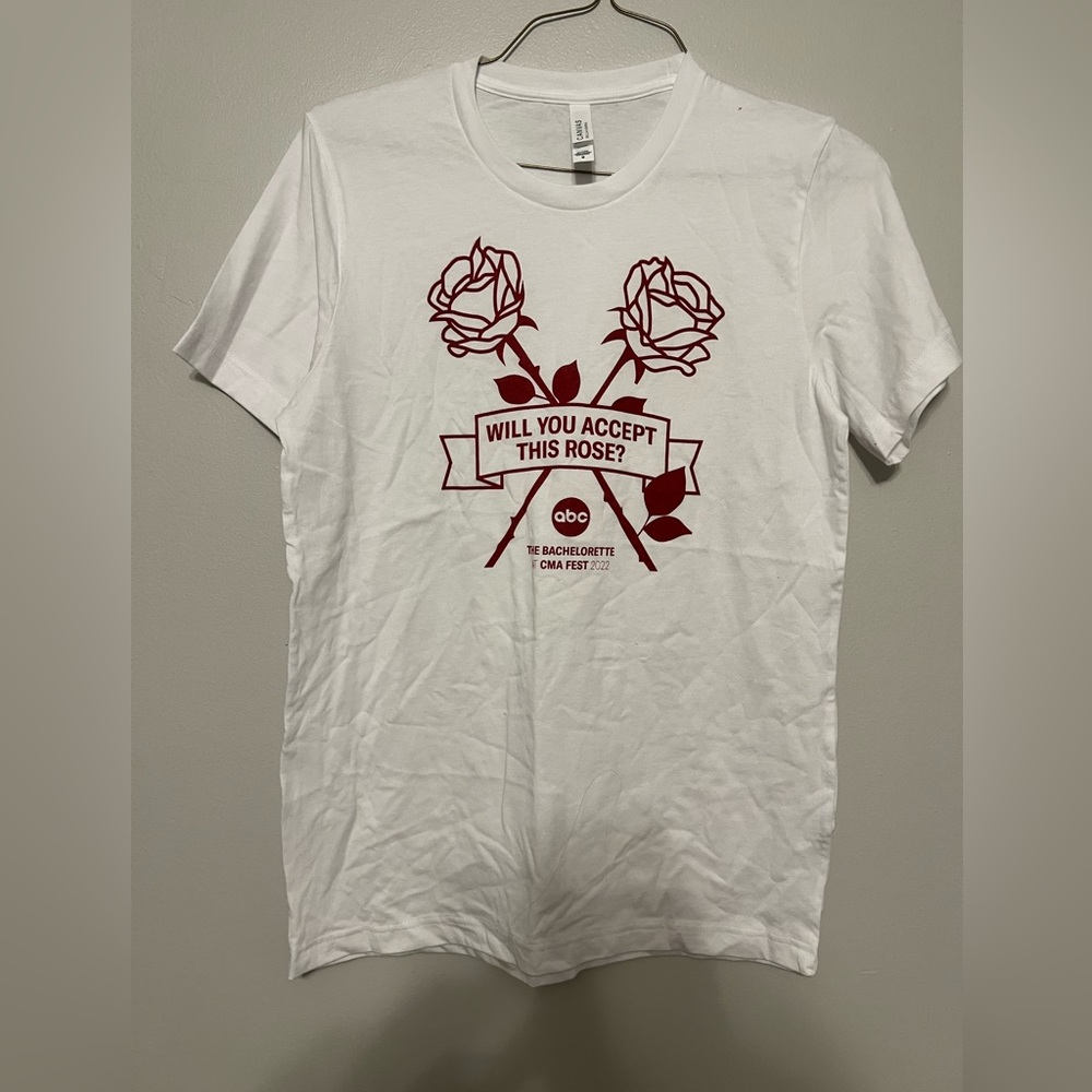 Will you accept this rose tshirt, bachelorette tv show